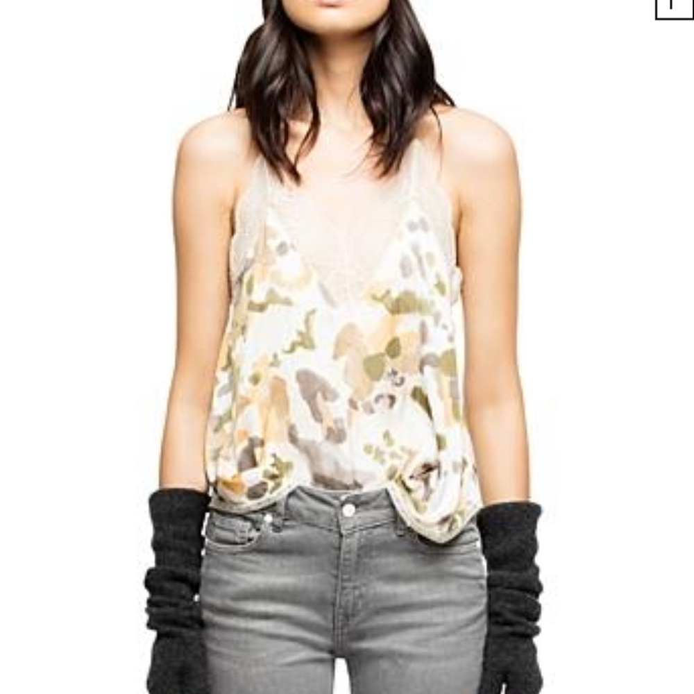 ZADIG & VOLTAIRE
Christy Camouflage Camisole - XS